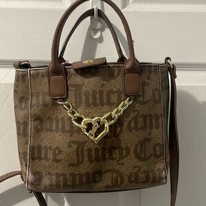 Chestnut juicy bling chain bag ✨